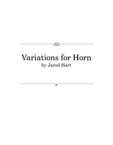 Variations for Horn P.O.D cover